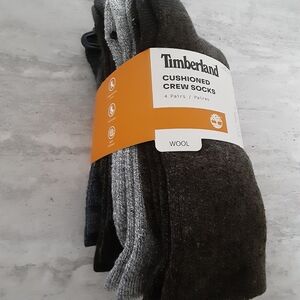 TIMBERLAND Wool Crew Mens Socks ( 4pk  )